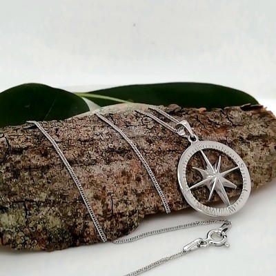 Necklace compass - 1309