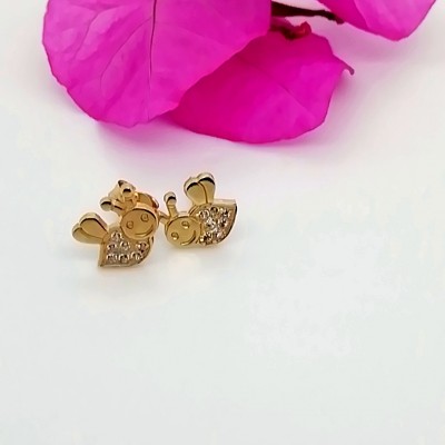 Earrings bees - 1476