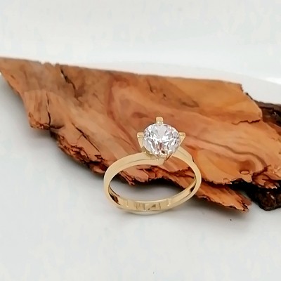 One stone ring flame