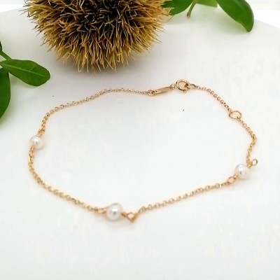 Bracelet 3 pearls-2