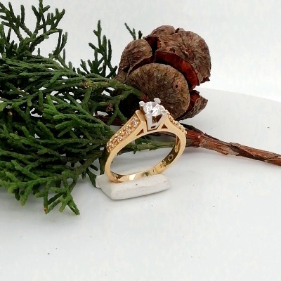 Wedding ring 14 karats - 691