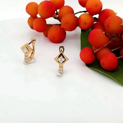 Earrings 14 K - 1024