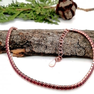 Bracelet rose gold riviera-2