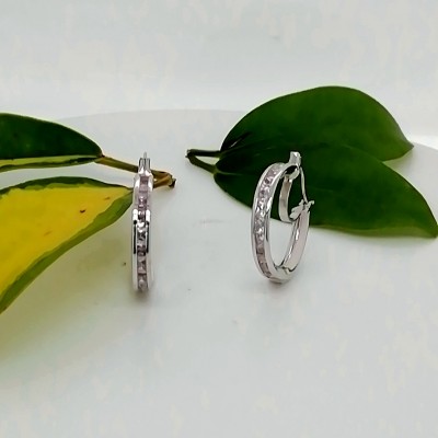 Earrings rings 14 K