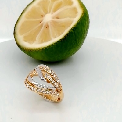 Double colour ring - 1588