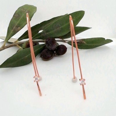 Modern earrings