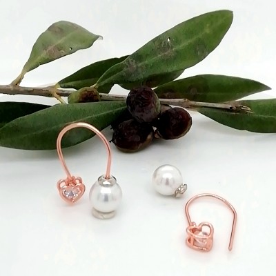 Doubleface earrings - 1604
