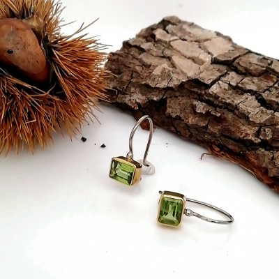 Earrings peridot