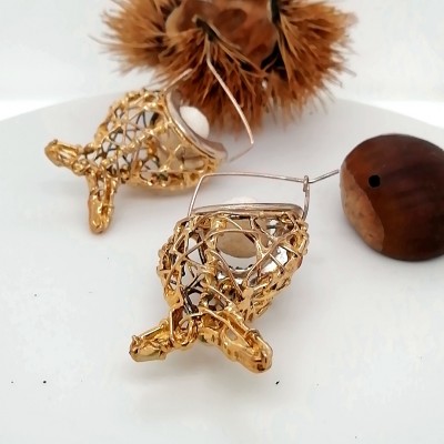 Earrings fishes-2