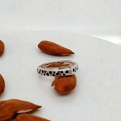 Handmade ring 3 cornes-2