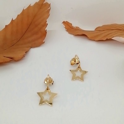 Handmade earrings stars-2