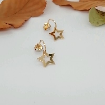 Handmade earrings stars-3