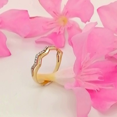 Ring wavy shape - 2639