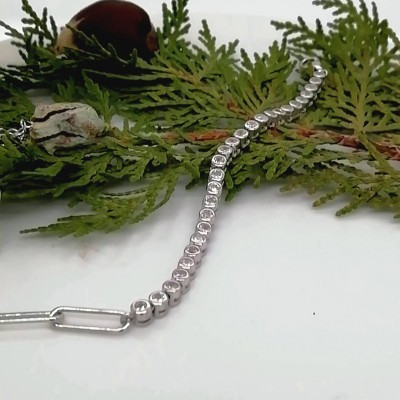 Bracelet-chain silver 925-3