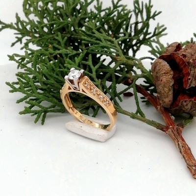 Wedding ring 14 karats-3