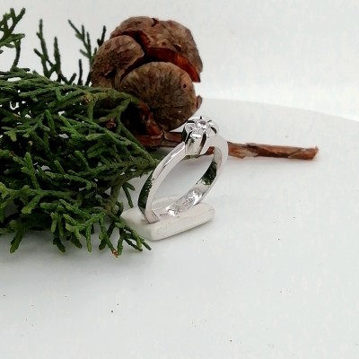 Wedding ring flower  head-2